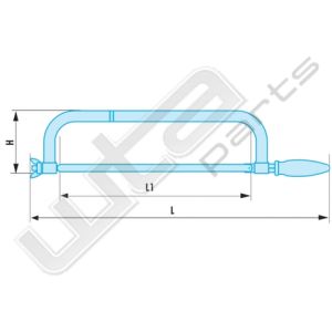 Facom metaalzaagbeugel 500mm vonkvrij