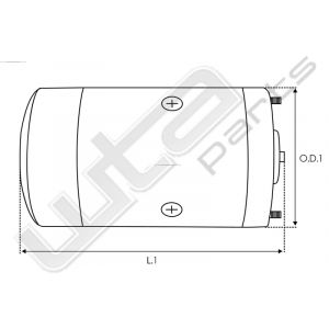 Motor Letrika OE 12V 1.6KW