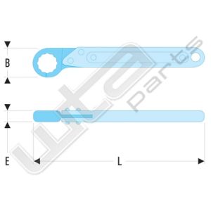 Facom open ringsleutels met ratel 24mm