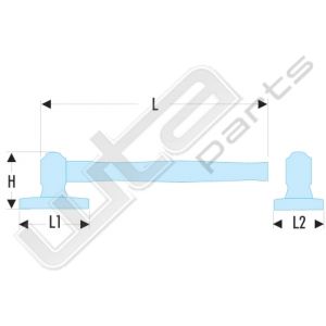 Facom in de breedte bolvormige plethamer