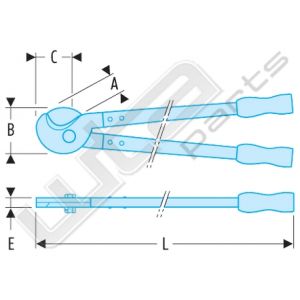 Facom 996 kabelkniptangen