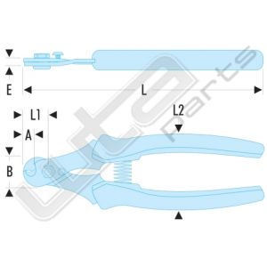 Facom 996 kabelkniptangen