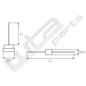 Diode 50A pos. 12,7mm