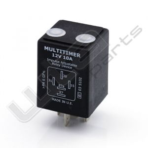 Timer relais instelbaar 12 volt