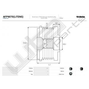 Pulley LITENS