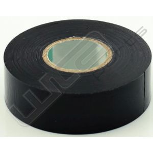 PVC tape zwart 15mm lengte 10mtr.