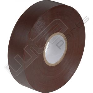 PVC tape bruin 15mm lengte 10mtr.