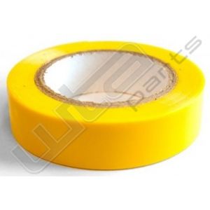 PVC tape geel 19mm lengte 10mtr.