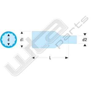 Facom lange 12kant doppen 3/8 16mm