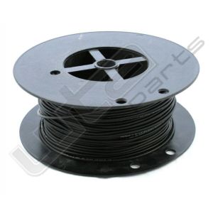 Kabel 1x0,75mm 100mtr zwart prijs p/mtr