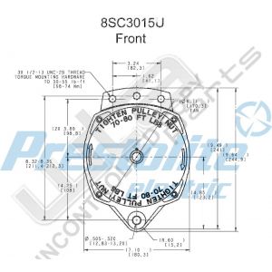 Prestolite Alternator 24V 100A afstelbare regelaar
