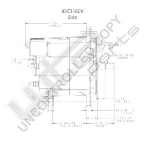 Prestolite Dynamo met instelbare regelaar24V 150A massa vrij