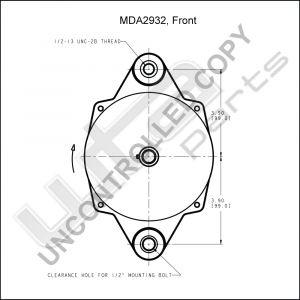 Prestolite Alternator 12V 150A (Changed toinsu