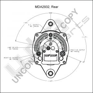 Prestolite Alternator 12V 150A (Changed toinsu