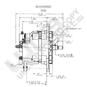 Prestolite Alternator 24V 110ASelf Excite