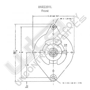 Prestolite Alternator 12V 65A