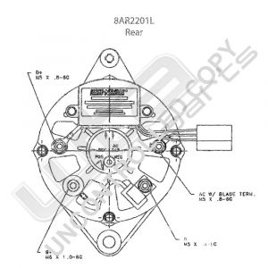 Prestolite Alternator 12V 65A