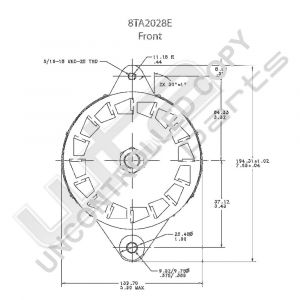 Prestolite Alternator 12V 30A