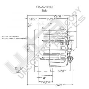 Prestolite Alternator 12V 30A