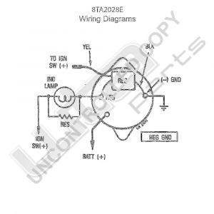 Prestolite Alternator 12V 30A