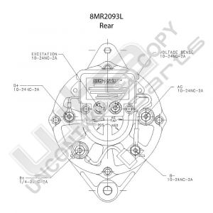 Prestolite Alternator 12V 65A