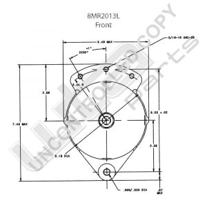 Prestolite Alternator 12V 65A