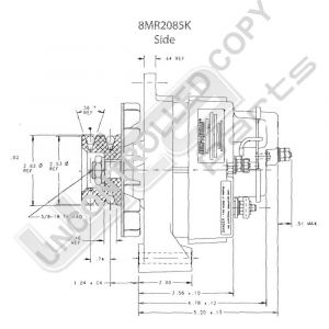 Prestolite Alternator 12V 51A