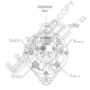 Prestolite Alternator 12V 51A