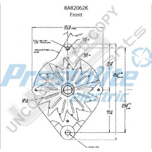 Prestolite Alternator 12V 51A