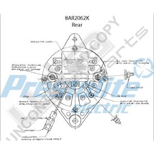 Prestolite Alternator 12V 51A