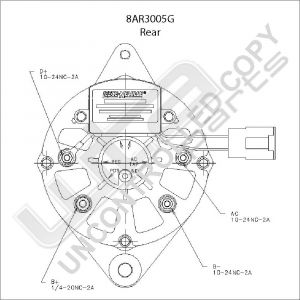 Prestolite Alternator 24V 40A