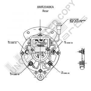 Prestolite Alternator 12V 51A