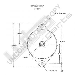 Prestolite Alternator 12V 37A