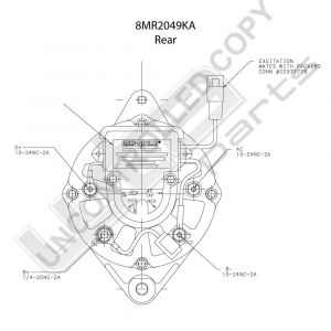 Prestolite Alternator 12V 51A