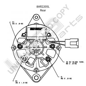 Prestolite Alternator 12V 65A