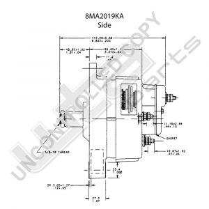 Prestolite Alternator 12V 51A