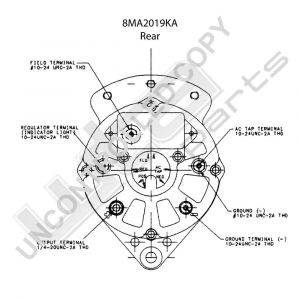 Prestolite Alternator 12V 51A