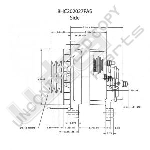 Prestolite Alternator 12V 72A