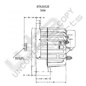 Prestolite Alternator 12V 30A