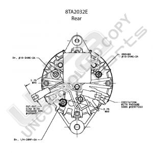 Prestolite Alternator 12V 30A