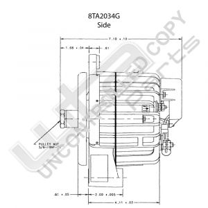 Prestolite Alternator 12V 45A