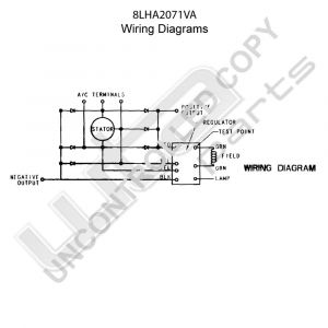 Prestolite Alternator 12V  ZIE KOM2070