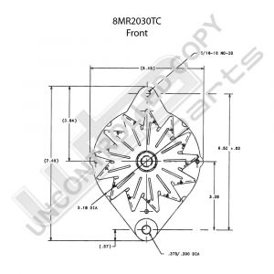 Prestolite Alternator 12V 90A