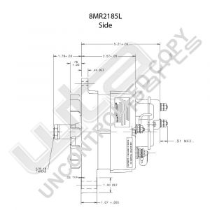 Prestolite Alternator 12V 65A geisoleerd