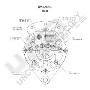 Prestolite Alternator 12V 65A geisoleerd