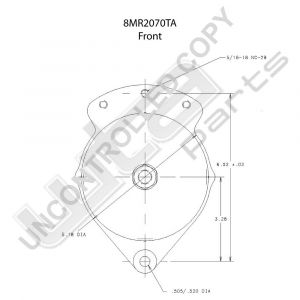 Prestolite Alternator 12V 90A massa vrij