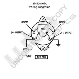 Prestolite Alternator 12V 90A massa vrij