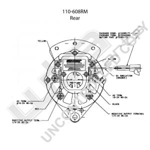 Prestolite Alternator 12V 105A