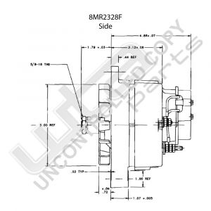 Prestolite Alternator 12V 37A