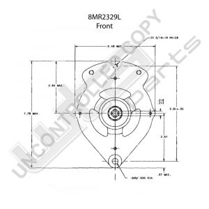 Prestolite Alternator 12V 65A